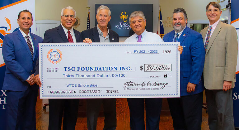 Brownsville businessman donates thousands for TSC student scholarships