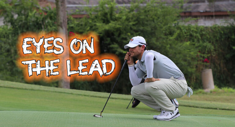 Sophomore Leonardo Novella sits just four shots off the lead after the first day of the Lone Star Invitational to pace The University of Texas Rio Grande Valley. UTRGV Image