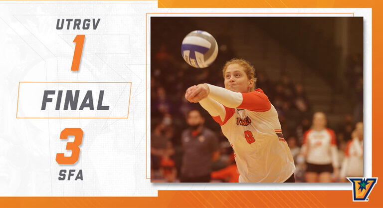 Women’s Volleyball Drops WAC Opener to Stephen F. Austin