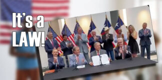 Governor Greg Abbott today signed Senate Bill 1 into law. Image Source: Twitter