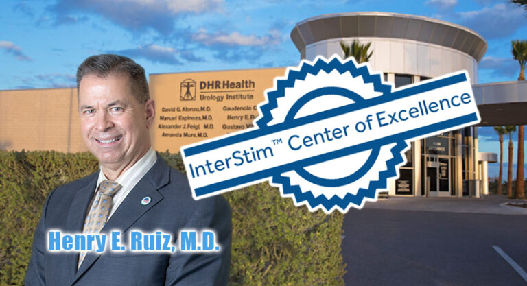 Henry Ruiz, M.D., recipient of InterStim™ Center of Excellence by Medtronic. DHR Images