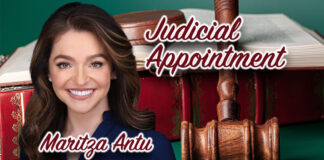 Governor Greg Abbott has appointed Maritza Antu as Judge of the 482nd Judicial District Court in Harris County. Image source: Facebook