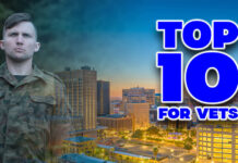 El Paso ranked 7th nationwide in Best Cities for Veterans Homebuyers in a study by Veterans United Home Loans. Image for illustration purposes.