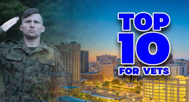 El Paso ranked 7th nationwide in Best Cities for Veterans Homebuyers in a study by Veterans United Home Loans. Image for illustration purposes.