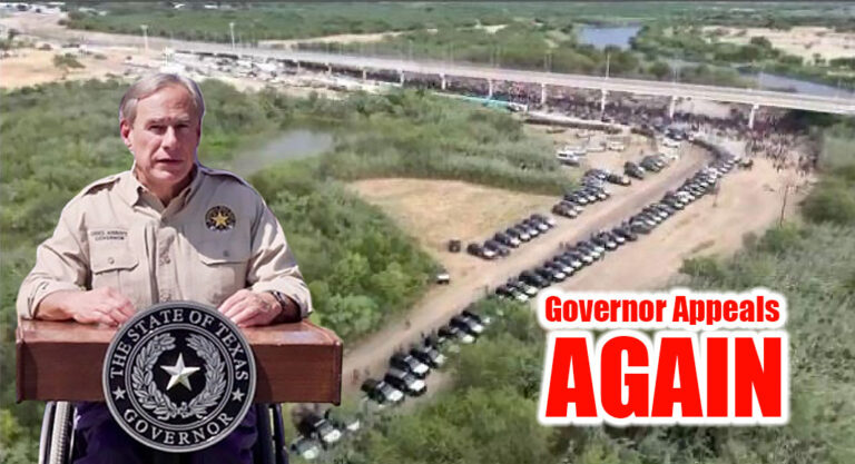 Governor Greg Abbott today sent a letter to President Joe Biden formally requesting an appeal of the Federal Emergency Management Agency's (FEMA) denial of an emergency disaster declaration for the State of Texas as a result of the crisis at the Texas-Mexico Border. Governor Abbott initially submitted this request on September 20. Image for illustration purposes.