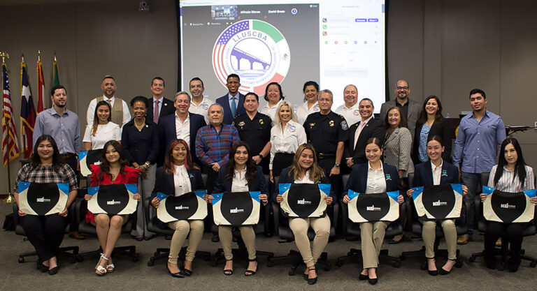 Logistics students recognized by Laredo Licensed U.S. Customs Brokers Association