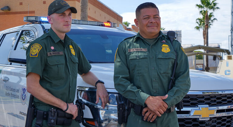 Two RGV Agents Honored