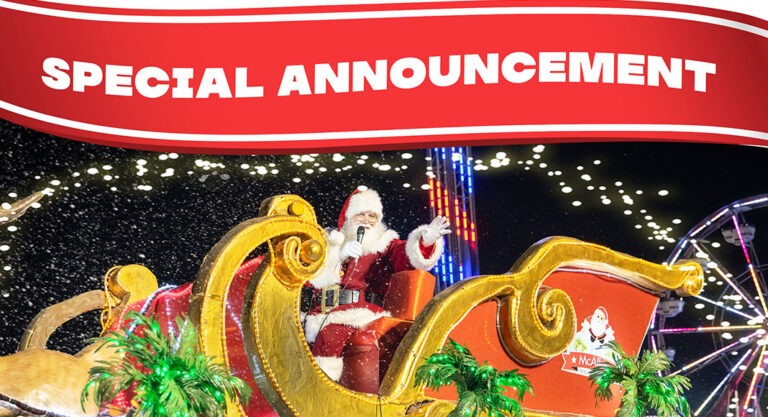 McAllen Holiday Parade Hits the Beach