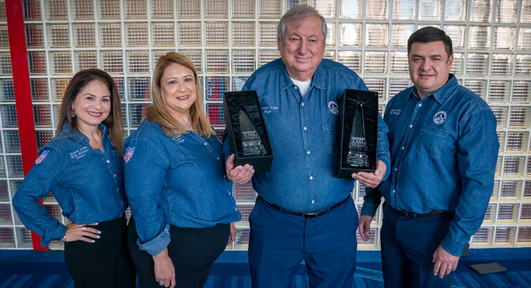 Mayor Dr. Armando O’Caña along with the people that made the awards possible. City of Mission Image