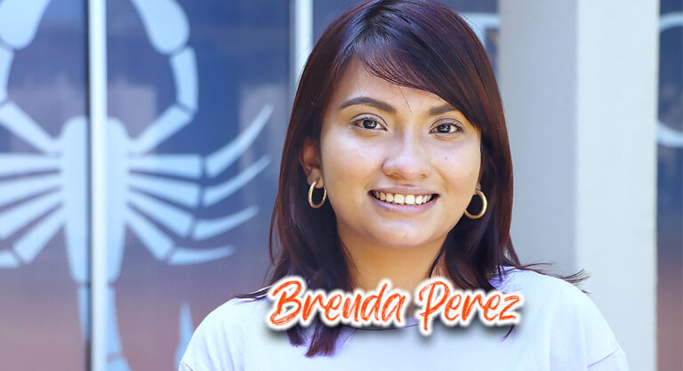Student means business when it comes to achieving her goals