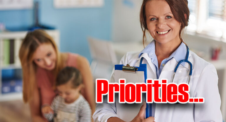Healthcare Is A Priority — Not Politics