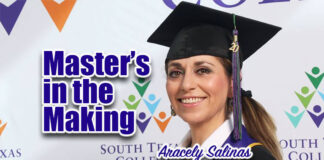 It had been 20 years since Aracely Salinas had been in a classroom, earning her Associate Degree in Nursing (ADN) from South Texas College. Salinas said she mustered the courage to enroll in her alma mater’s very first cohort of the Bachelor of Science in Nursing RN-to-BSN program. With South Texas College’s support, Salinas succeeded beyond her highest expectations. (Photo by Dr. Elmer Esguerra)