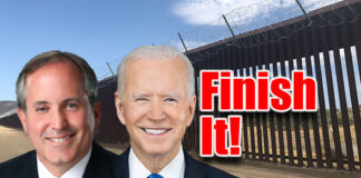 The Biden Administration broke the law when it stopped all efforts to complete the wall. Image for illustration purposes.