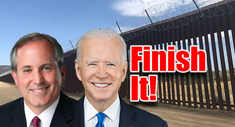 The Biden Administration broke the law when it stopped all efforts to complete the wall. Image for illustration purposes.