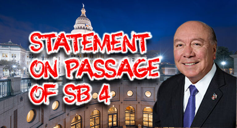 Senator Hinojosa on the Passage of SB 4 the Texas Senate Redistricting Plan