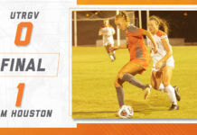 The University of Texas Rio Grande Valley (UTRGV) women’s soccer team dropped the Western Athletic Conference (WAC) home opener to the Sam Houston. UTRGV Image