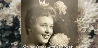 Susan L. Vackar Clark as the Bronco Queen at Pan American University. Photo courtesy Vackar family