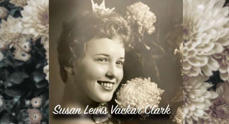Susan L. Vackar Clark as the Bronco Queen at Pan American University. Photo courtesy Vackar family