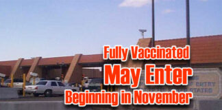 n November, U.S. Customs and Border Protection (CBP) will begin allowing fully vaccinated travelers from Mexico or Canada to enter the United States at land and ferry POEs for non-essential reasons.Image for illustration purposes