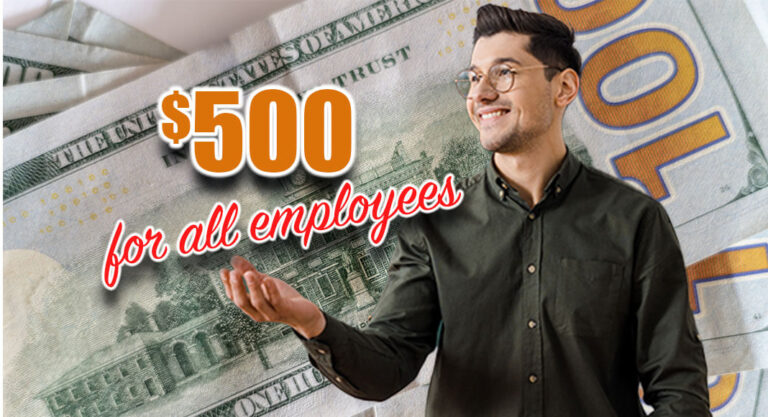 $500 Stipend Approved for All Employees