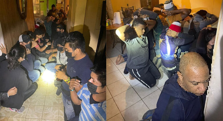 Narcotics Seized at a Migrant Stash House