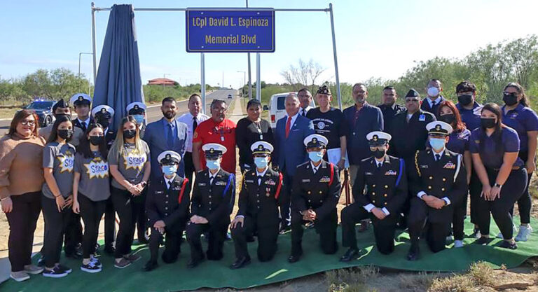 LCpl David Lee Espinoza Memorial Blvd