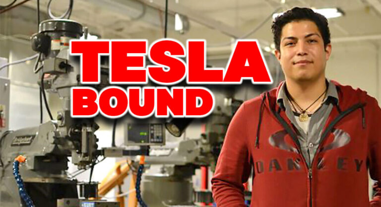 Manufacturing student prepares for the opportunity of a lifetime