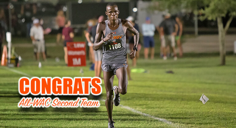 Chirchir Earns All-WAC Second Team Honors To Lead At WAC Cross Country Championships