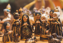 Late Bishop Emeritus Donates Nativity Scene Collection
