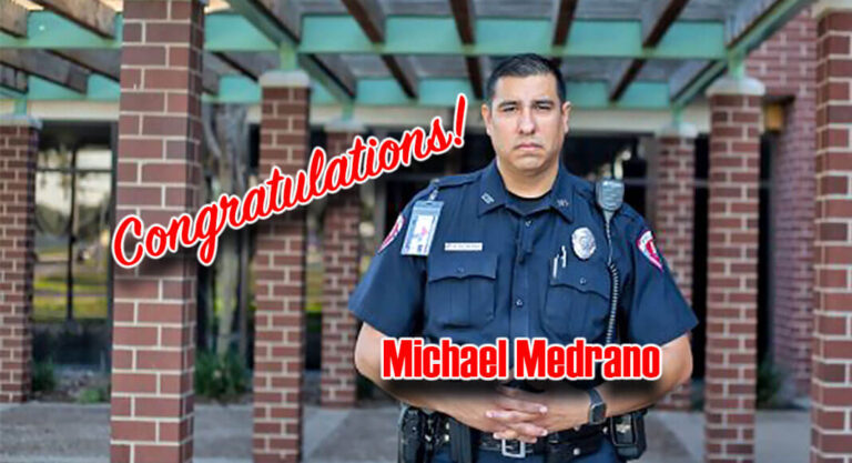 Police Officer Receives his Bachelor’s Degree in Leadership this December