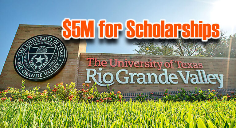 $5M endowment for scholarships, to be matched by university
