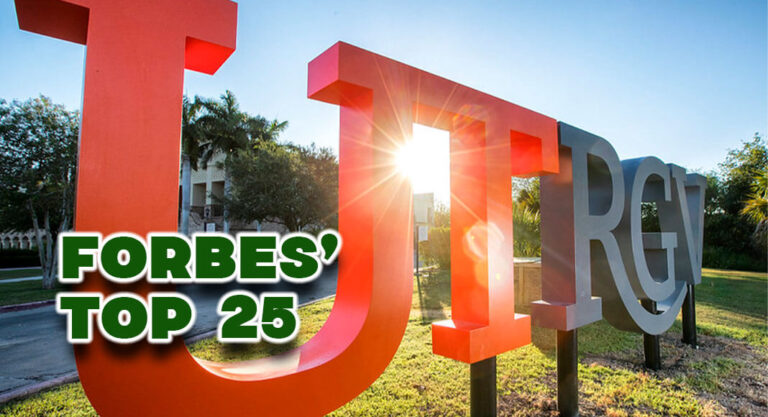 Eighth in Forbes’ 2021 Top 25 Colleges for Your Money