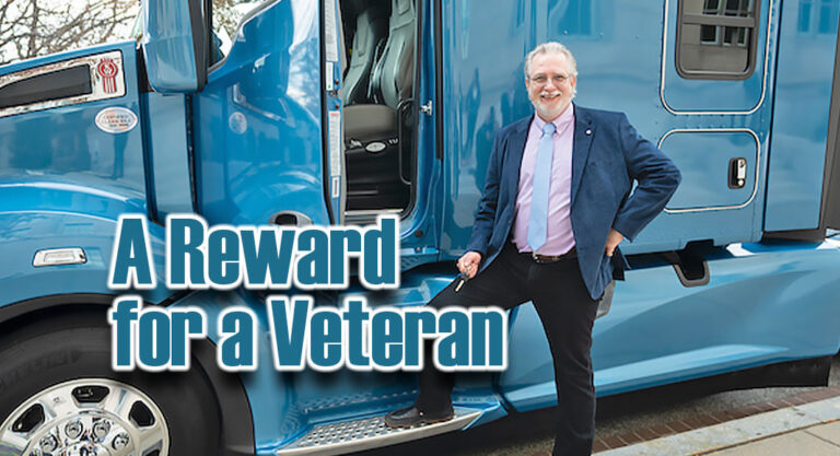 Veteran Driver Wins New Truck