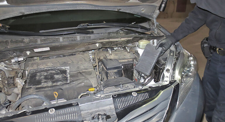 Officers Intercept Cocaine load at Ysleta SENTRI Lane