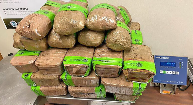 CBP Officers Seize Over $1.5 Million Worth of Drugs