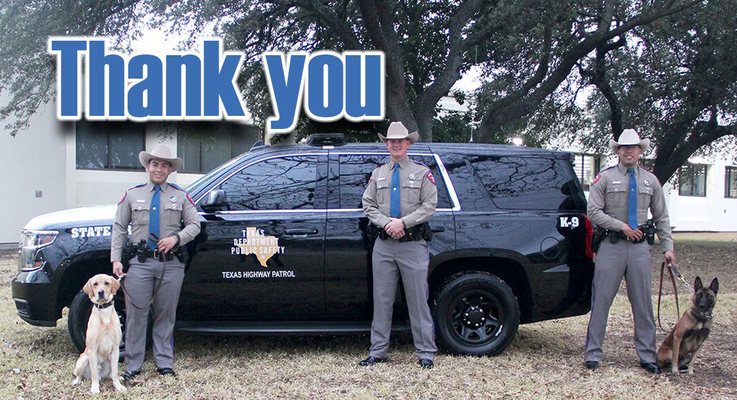 Across Texas and the United States of America, we celebrate Law Enforcement Appreciation Day. It is a day to honor the brave law enforcement officers who serve and protect our communities. Image source:  Twitter