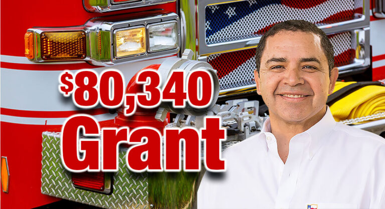 Rep. Cuellar Announces $80,340 in Assistance to Mission Firefighters