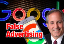 Paxton Sues Google for Misleading Endorsements