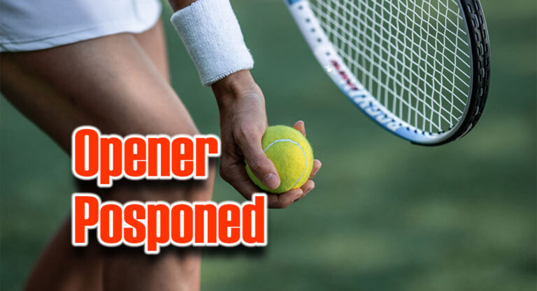 Women’s Tennis Season-Opener Postponed
