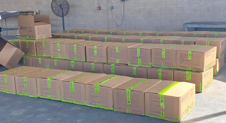 CBP Officers Seize over $18 Million in Meth