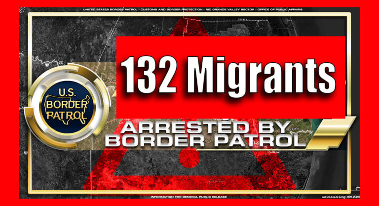 132 migrants rescued inside a tractor trailer