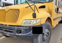 Fleeing Smuggler Collides with School Bus