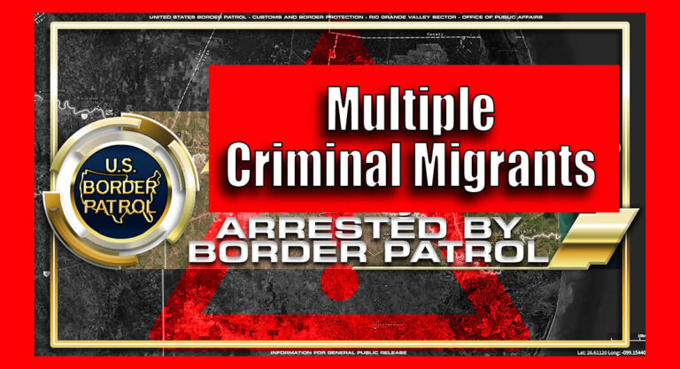 Multiple Criminal Migrants Arrested 