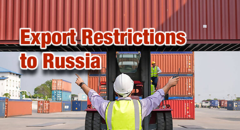 ￼Commerce Implements Sweeping Restrictions on Exports to Russia 
