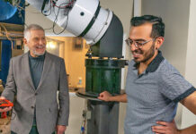 First Students Working Toward Doctorate in Physics