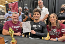 Athlete signs to play football for Trinity University