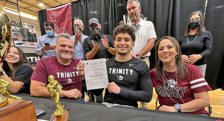 Athlete signs to play football for Trinity University 