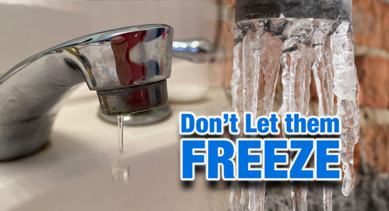 Are your water pipes ready for winter weather?