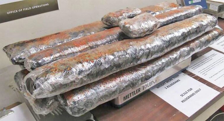 Officers Seize over $1 Million in Methamphetamine 