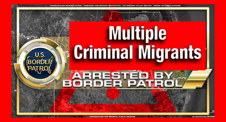 Criminal Migrants Arrested in the RGV